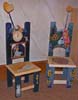 Nursery rhyme chairs