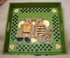 Teddy bear bee tea tray